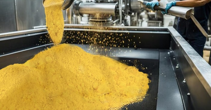 dust control powder handling